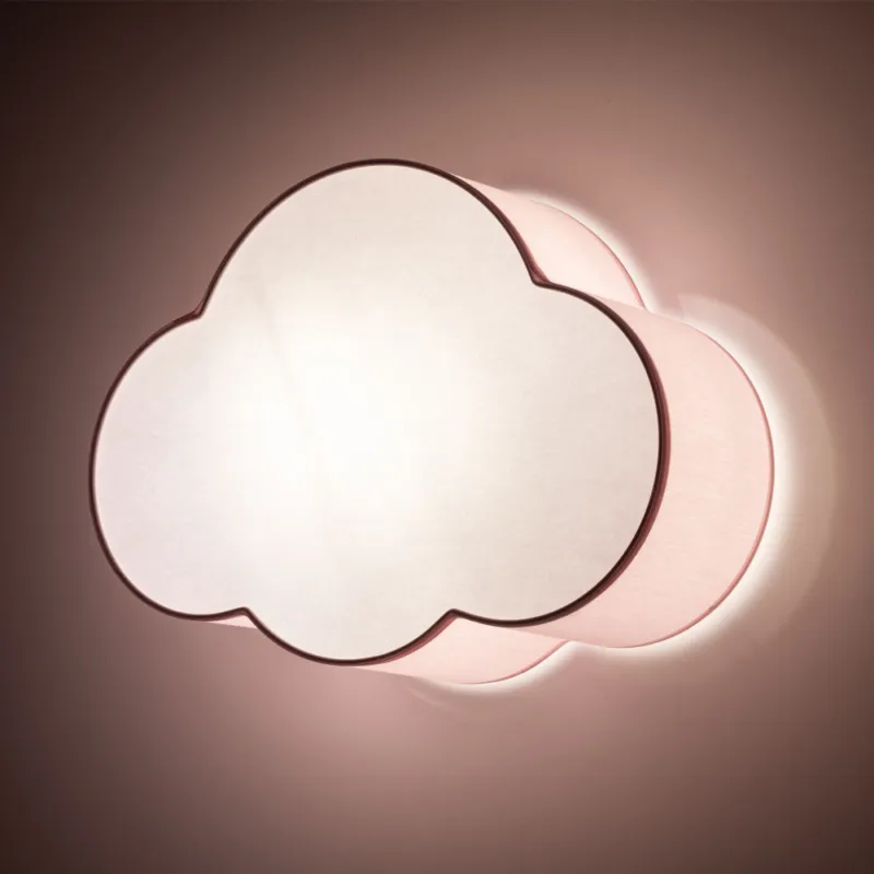 Bezpieczne zakupy Plafon dziecięcy chmurka Cloud 43cm różowy TK Lighting