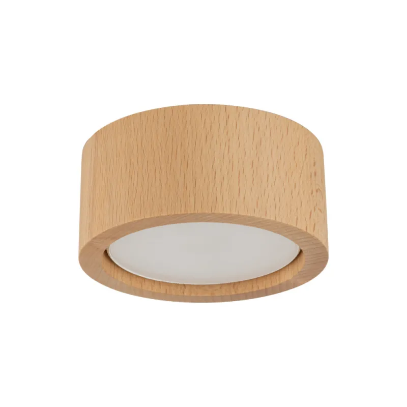 Darmowy zwrot Lampa spot drewniana Eve 9,5cm buk TK Lighting