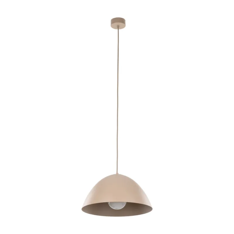 Szybka wysyłka Lampa wisząca metalowa Faro Sabia 34cm beżowa TK Lighting