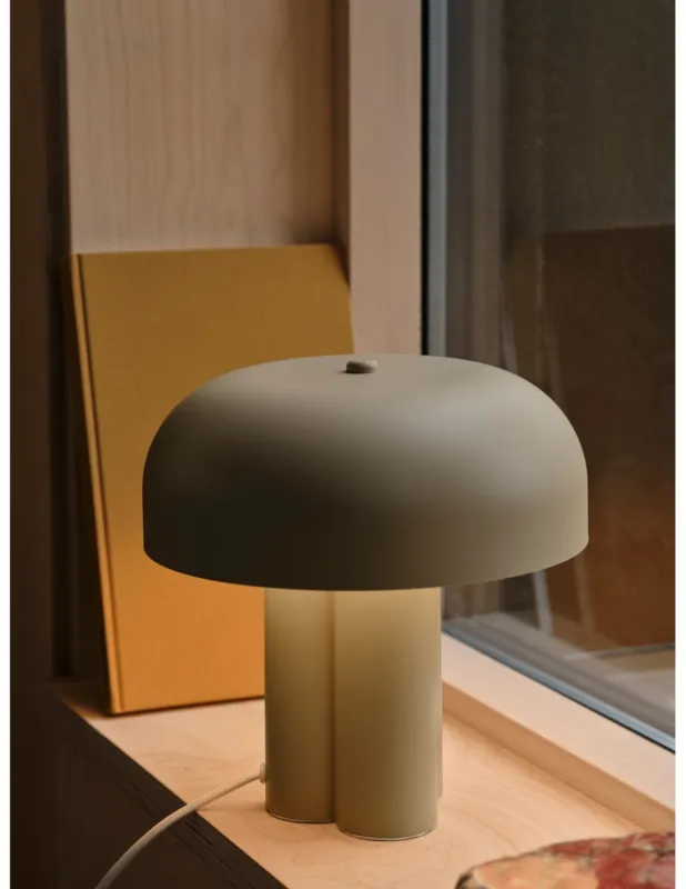 Lampa stołowa grzybek Sandro jasny brąz Nordlux Bezpieczne zakupy