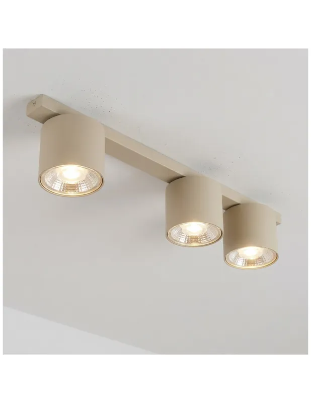 Promocja Lampa spot 3 punktowa Nano 70cm mokka Emibig
