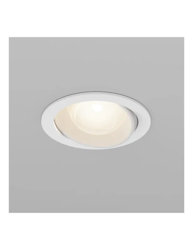 Ekspresowa dostawa Lampa spot wpuszczana Lens LED IP44 biała Maytoni