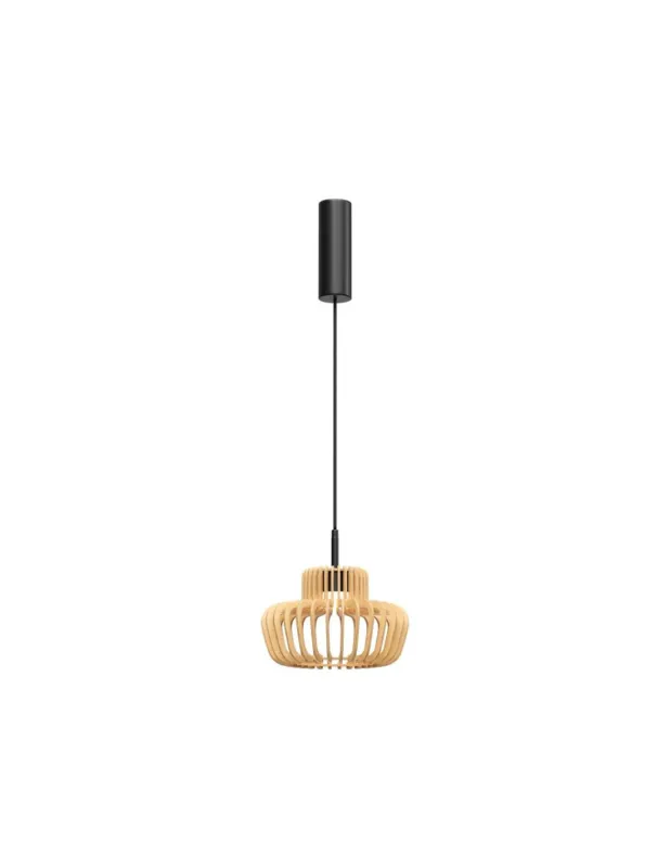 Lampa wisząca ze sklejki Namiki LED 26,5cm Maytoni Popularny