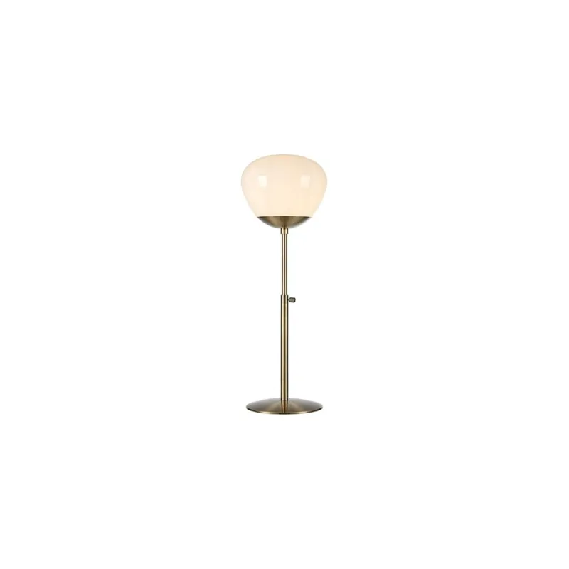 Lampa stołowa szklana Rise biały/antyczny Markslojd Szybka wysyłka