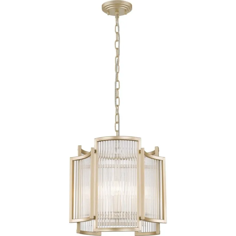 Lampa wisząca szklana hampton Sergio 35 złota ZumaLine Oferta limitowana