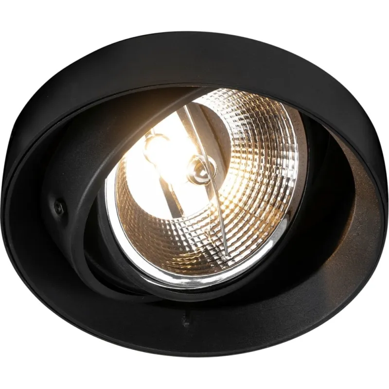 Lampa spot okrągła Oneon 16,6 czarna ZumaLine Nowy