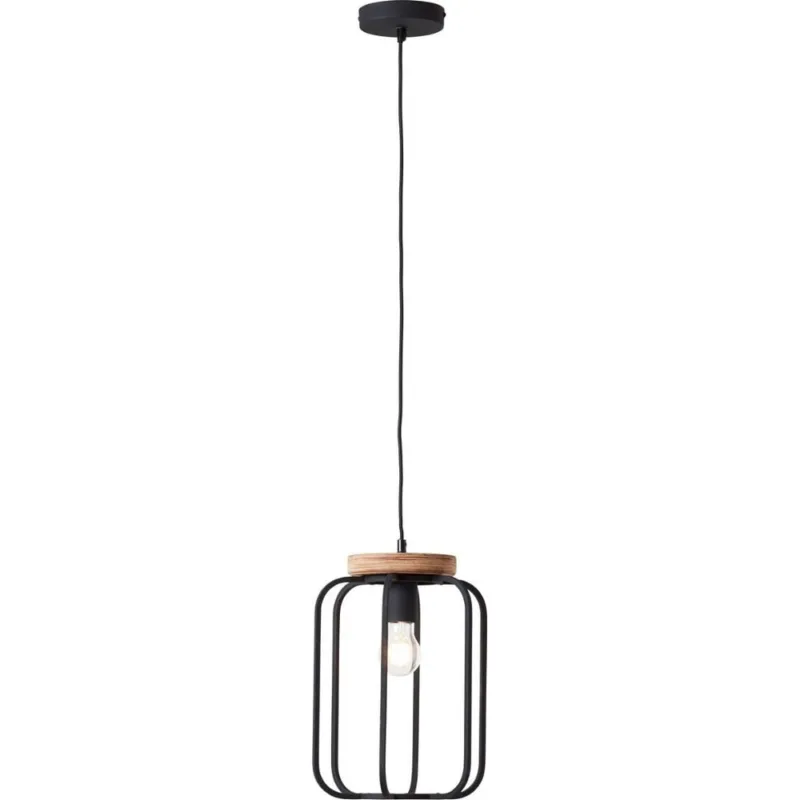 Obniżka ceny Lampa wisząca druciana Tosh 25 czarna Brilliant