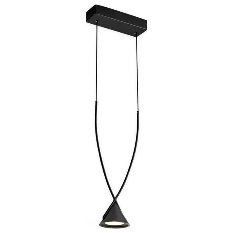 Łatwy zwrot Lampa wisząca designerska Mia LED 15 czarna Step Into Design