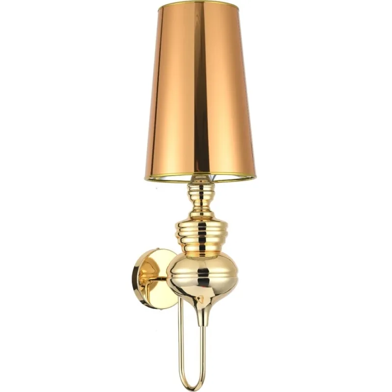 Kinkiet designerski Queen 25cm złoty Step Into Design Taniej