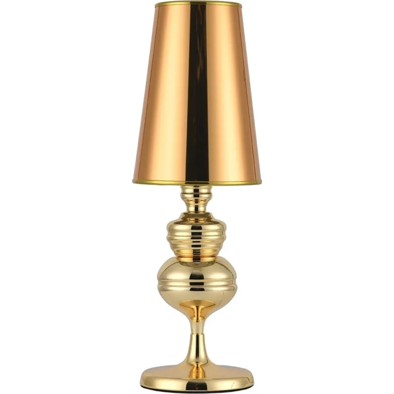 Lampa stołowa designerska Queen 25 złota Step Into Design Taniej