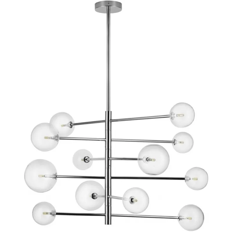 Hit cenowy Lampa sufitowa szklane kule Sola 75 przezroczysty/chrom Step Into Design