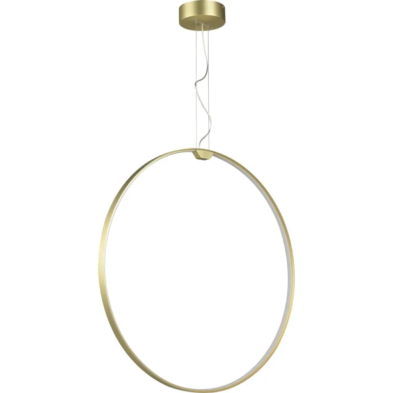 Nowy Lampa wisząca okrągła glamour Acirculo 74cm LED złota Step Into Design