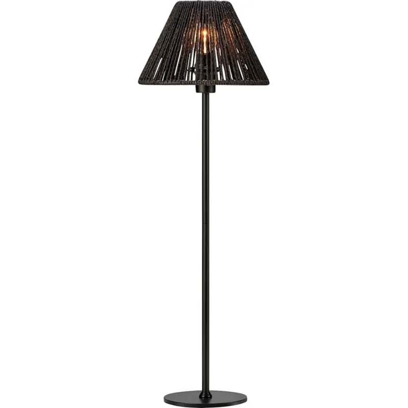 Lampa stołowa boho Corda czarna Markslojd Bestseller