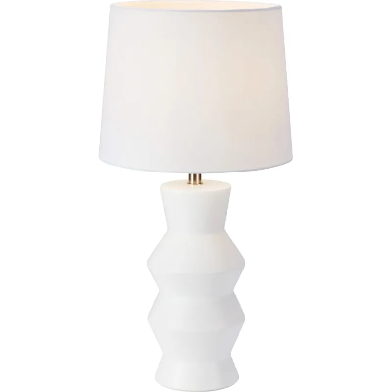Bezpieczna płatność Lampa stołowa ceramiczna Sienna biała Markslojd