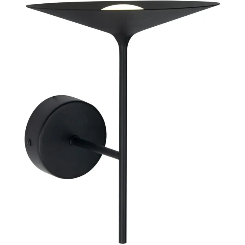 Tylko do końca tygodnia Kinkiet minimalistyczny Hana LED czarny MaxLight