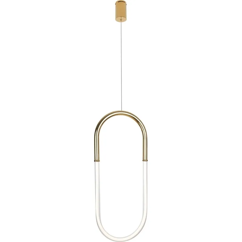Lampa wisząca nowoczesna Olivia LED 33 złota MaxLight Premium
