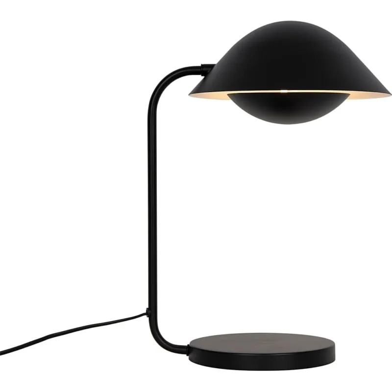 Okazja Lampa stołowa nowoczesna Freya czarna Nordlux