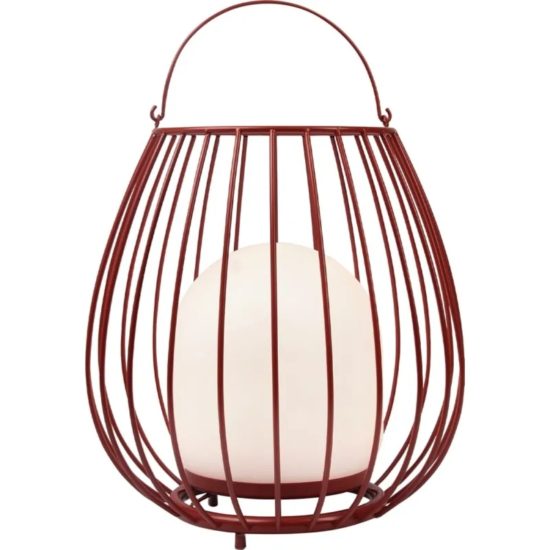 Obniżka ceny Lampa ogrodowa przenośna Jim To Go czerwona Nordlux