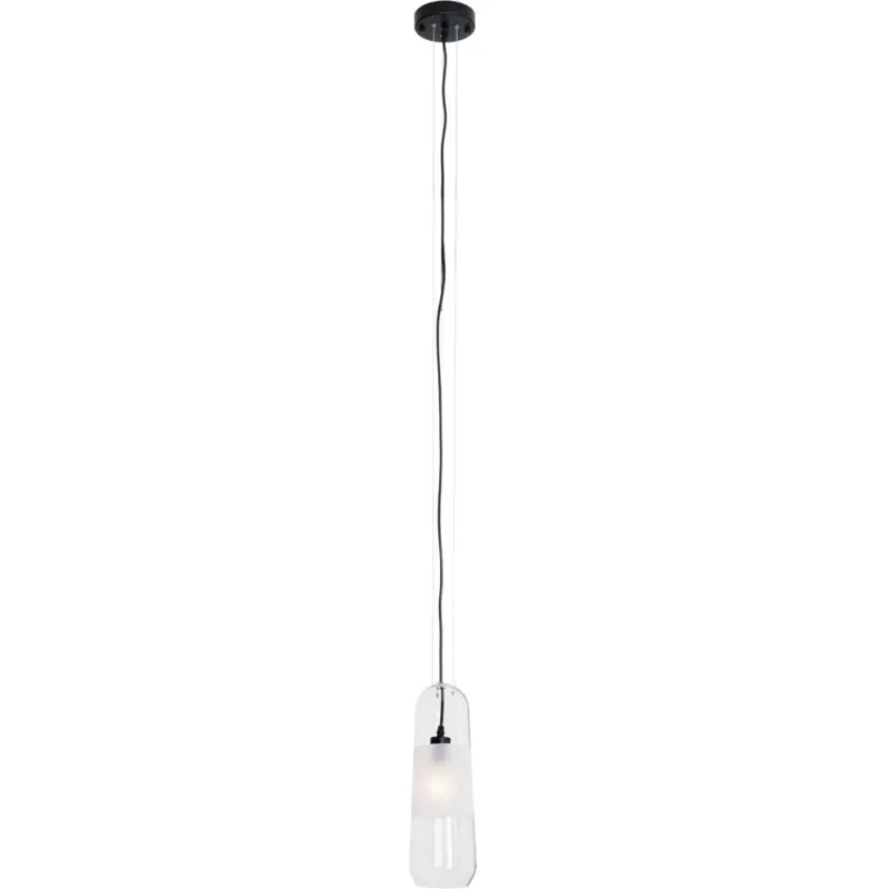 Dodaj do koszyka Lampa wisząca szklana Mauri 12cm przeźroczysty / szroniony MaxLight