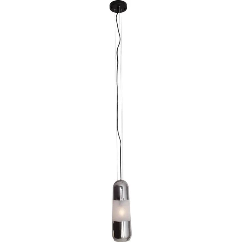 Oferta Lampa wisząca szklana Mauri 12cm szkło dymione chromowane MaxLight
