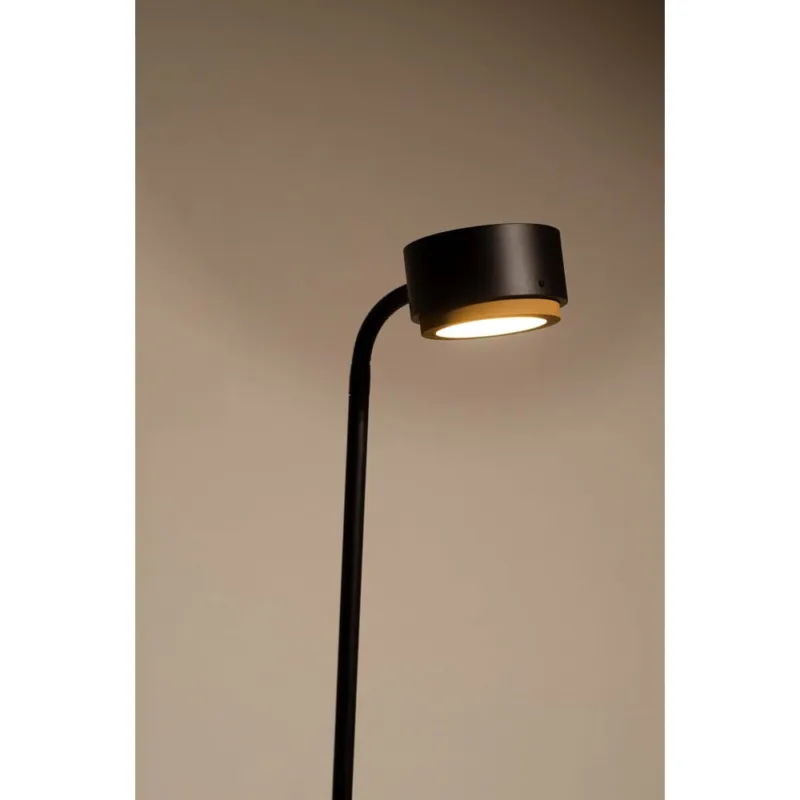 Dodaj do koszyka Lampa podłogowa ze ściemniaczem Jubi Concrete 200cm czarny / żółty LoftLight