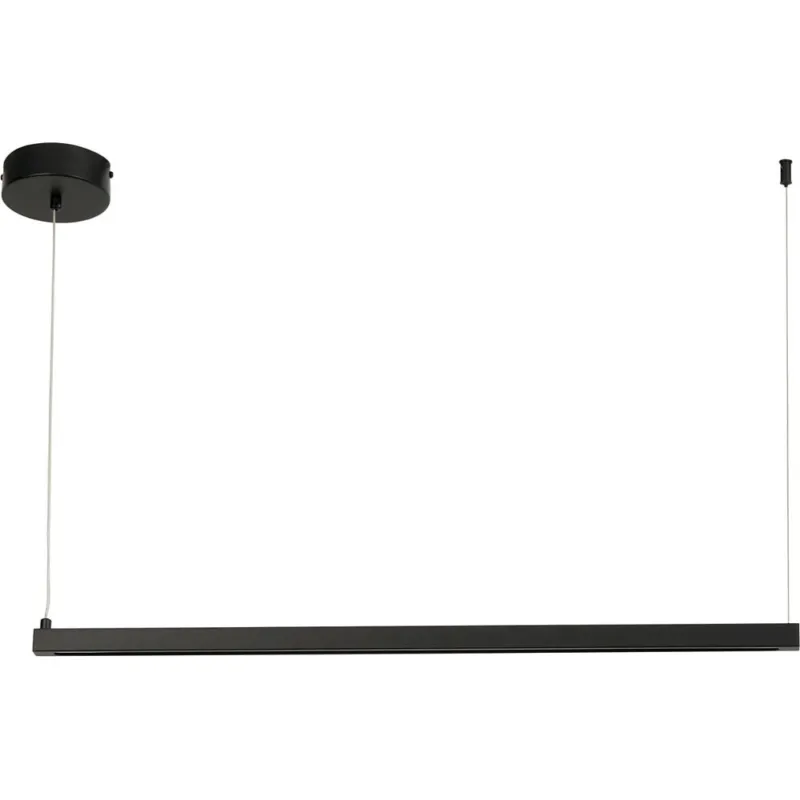 Darmowy zwrot Lampa wisząca podłużna Beam LED 80cm czarna Step Into Design
