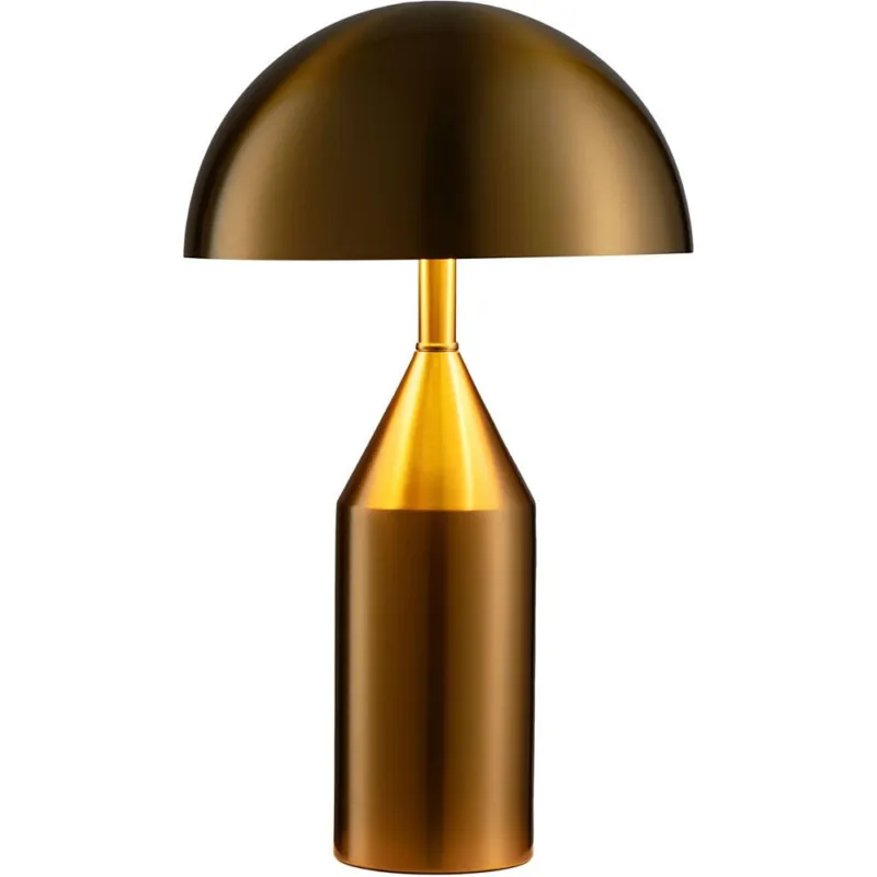 Lampa stołowa designerska Belfugo 25cm H35cm mosiądz szczotkowany Step Into Design Zniżka
