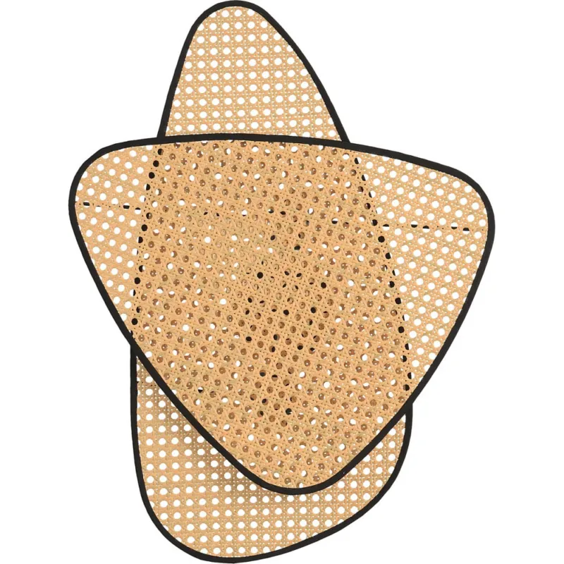 Do wyczerpania zapasów Kinkiet rattanowy boho Natura Duo 60cm Step Into Design