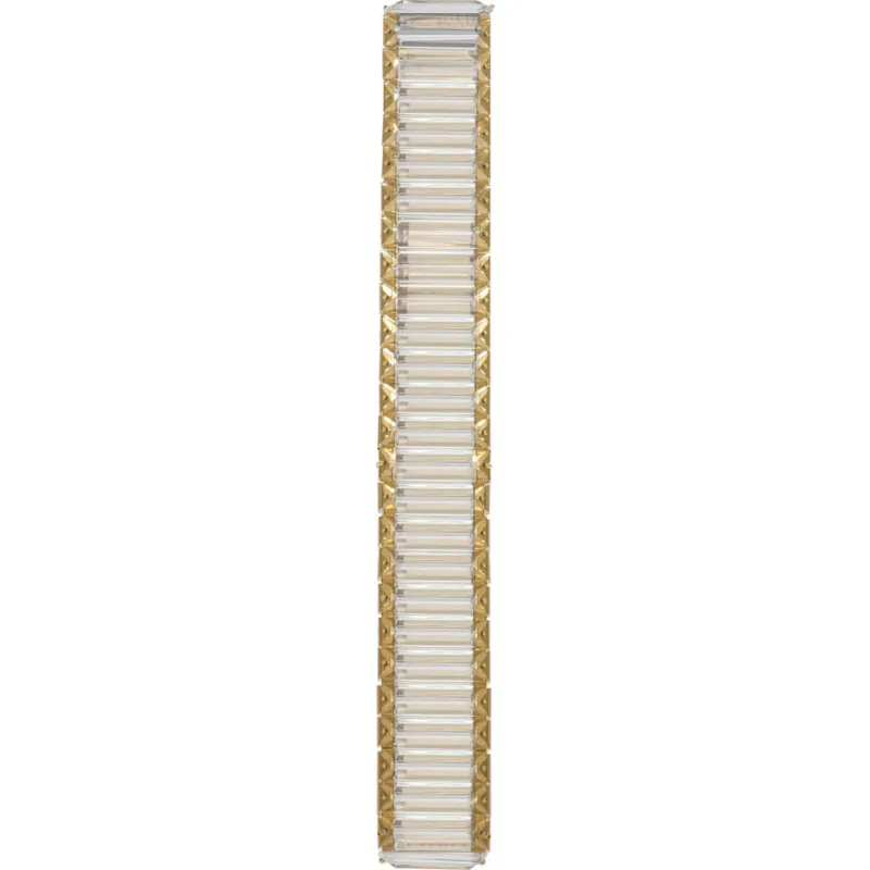 Zamów teraz Kinkiet kryształowy glamour Queen LED II 60cm przeźroczysty / złoty
