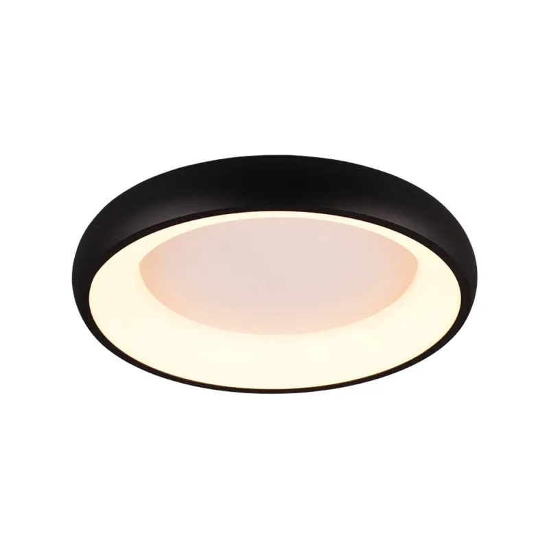 Hit cenowy Plafon nowoczesny z regulacją barwy światła Cardona LED 46cm czarny mat Trio