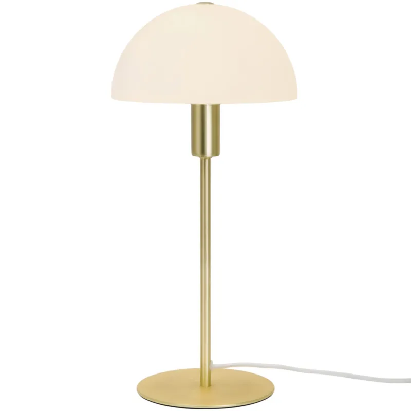 Stylowa lampa stołowa Ellen na złotej podstawie Najlepsza cena