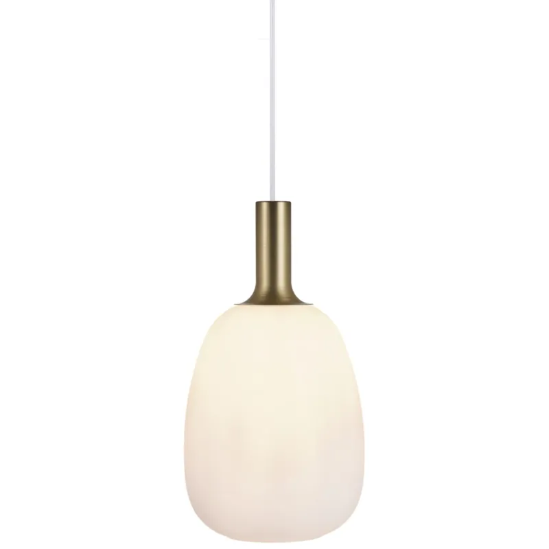 Pojedyncza lampa wisząca Alton z owalnym kloszem Wybór klientów