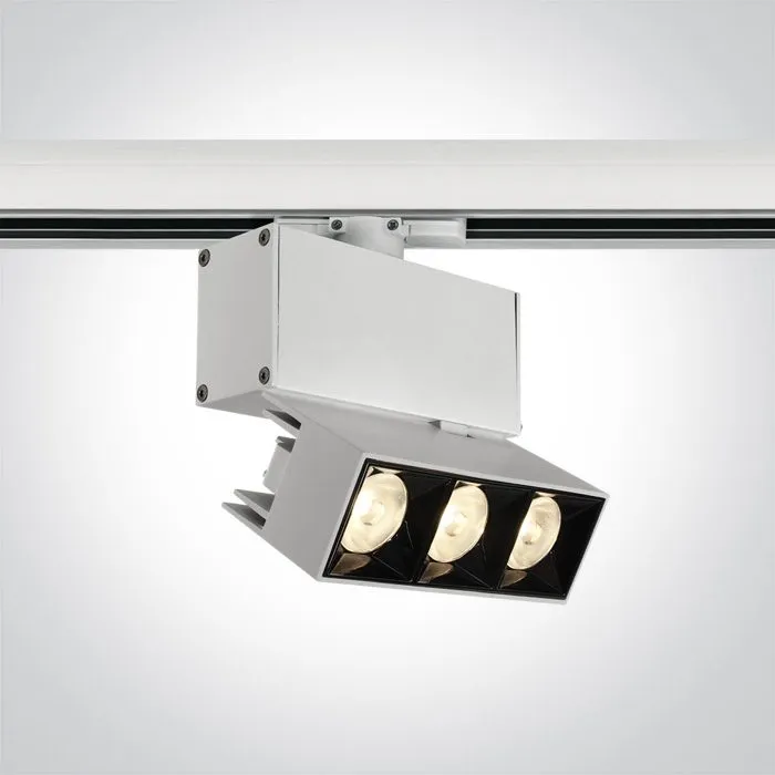 Szybka wysyłka Nietypowa lampa do szynoprzewodu Elliniko 65306BT/W/W – ONE Light