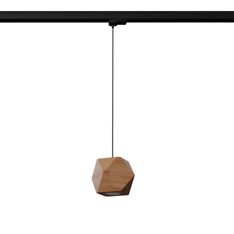 Ostatnia szansa Plafon do szynoprzewodu WOODY naturalne drewno GU10 4000K 7W 530lm B