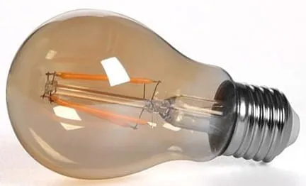 Ekspresowa dostawa Żarówka filamentowa LED E27 A60 4W 2200K 420LM LVT 0960