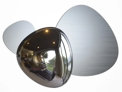 Wybór klientów Nowoczesny chromowany dekoracyjny kinkiet Maytoni MOD314WL-L8N3K Jack-stone LED 8W 3000K