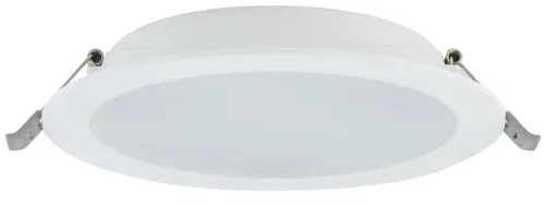 Sprawdź teraz Biała okrągła lampa podtynkowa Nowodvorski 10541 Mykonos LED 15W 4000K 17cm x 3cm