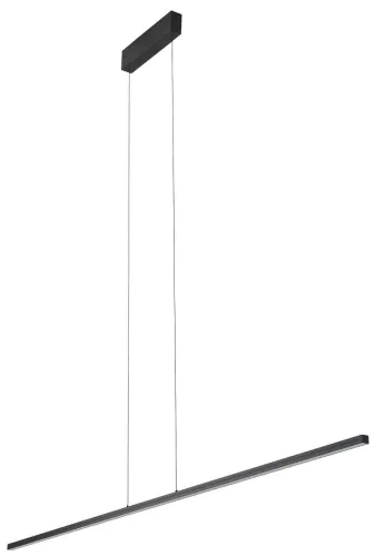 Kup online Czarna lampa wisząca podłużna listwa 180cm Nowodvorski 10850 Bar L LED 27W 4000K