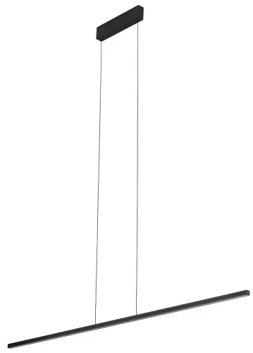 Czarna lampa wisząca podłużna listwa 150cm Nowodvorski 10848 Bar M LED 24W 4000K Tylko dziś