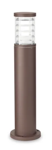 Kawowa aluminiowa zewnętrzna lampa stojąca słupek ogrodowy Ideal Lux 163758 Tronco E27 IP44 60cm Dostępne od ręki