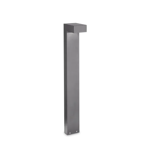 Szara zewnętrzna lampa stojąca słupek ogrodowy Ideal Lux 246963 Sirio 2xG9 IP44 80cm Ekspresowa dostawa