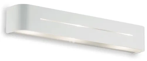Biała podłużna metalowa lampa ścienna z rozcięciem Ideal Lux 051970 Posta 3xE14 50cm Ograniczona ilość