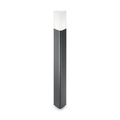 Antracytowa zewnętrzna lampa stojąca słupek ogrodowy Ideal Lux 135908 Pulsar E27 IP44 80cm Cena promocyjna
