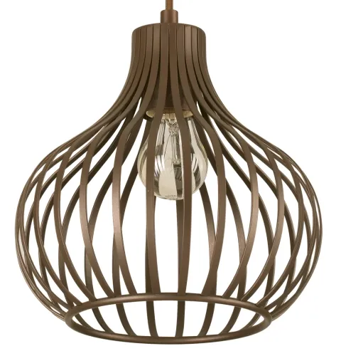 Brązowa lampa wisząca w kształcie cebulki Ideal Lux 205281 Onion E27 23cm x 238cm Oferta