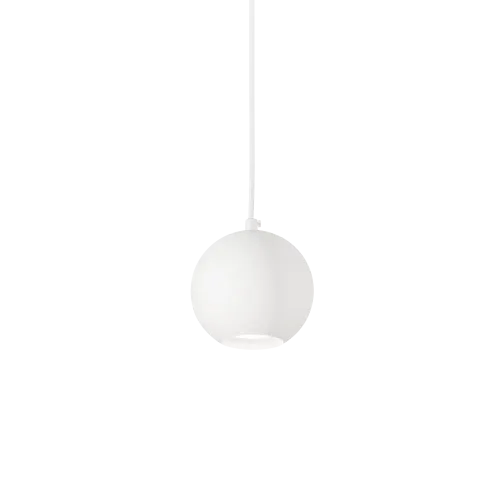 Biała lampa wisząca kula punktowa Ideal Lux 231228 Mr Jack GU10 11cm x 225cm Oferta limitowana