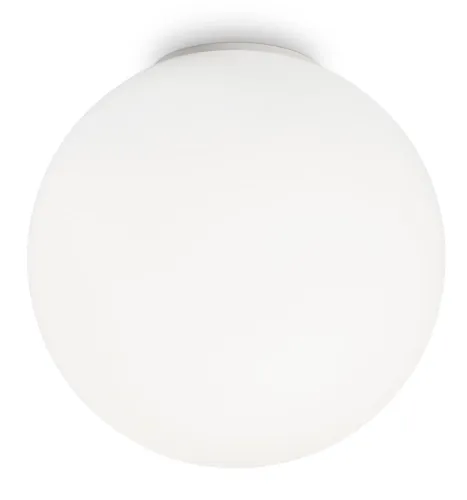 Bestseller Biała lampa sufitowa szklana kula Ideal Lux 059839 Mapa E27 40cm x 39cm