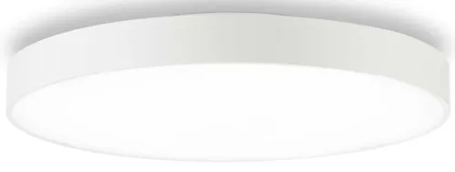 Biała lampa sufitowa płaski okrągły plafon Ideal Lux 223230 Halo LED 46W 6250LM 4000K 60cm x 9cm Okazja