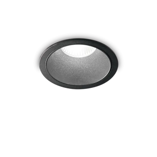 Czarna okrągła lampa podtynkowa Ideal Lux 192314 Game Round LED 11W 1100LM 3000K IP40 36stopni 8,5cm x 8cm Zamów teraz