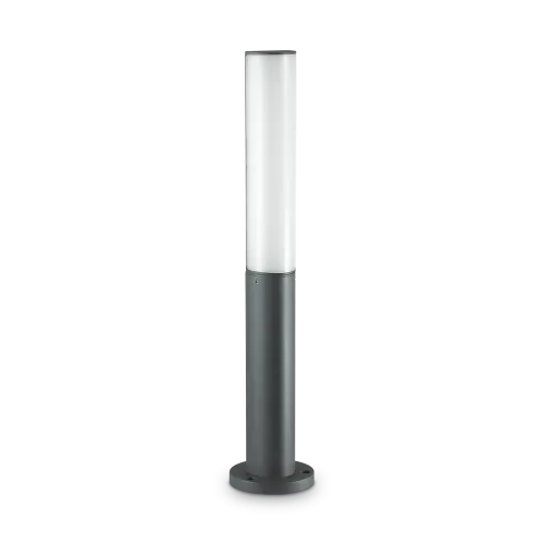 Antracytowa aluminiowa zewnętrzna lampa stojąca słupek ogrodowy Ideal Lux 246932 Etere LED 10W 1020LM 3000K IP44 60cm Obniżka ceny