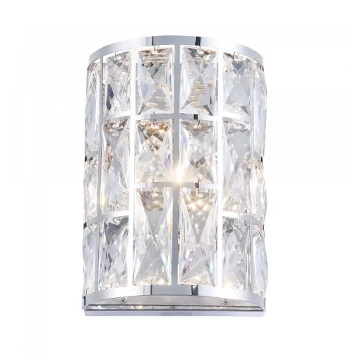 Lampa ścienna Kinkiet Kryształowy Maytoni MOD184-WL-01-CH Gelid G9 10x14x21cm chrom Oferta czasowa